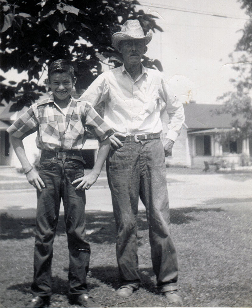 George Rust and son Donald